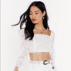 NASTY GAL crop top